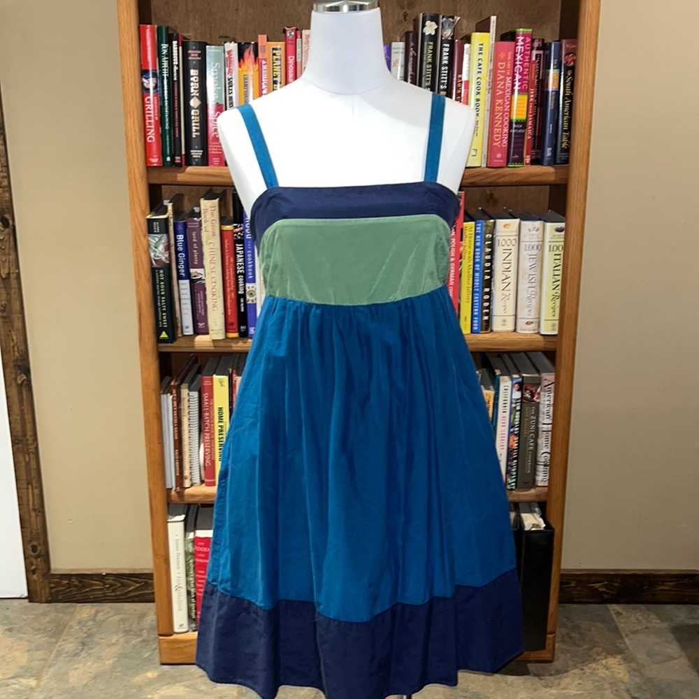 Vintage fossil silk dress